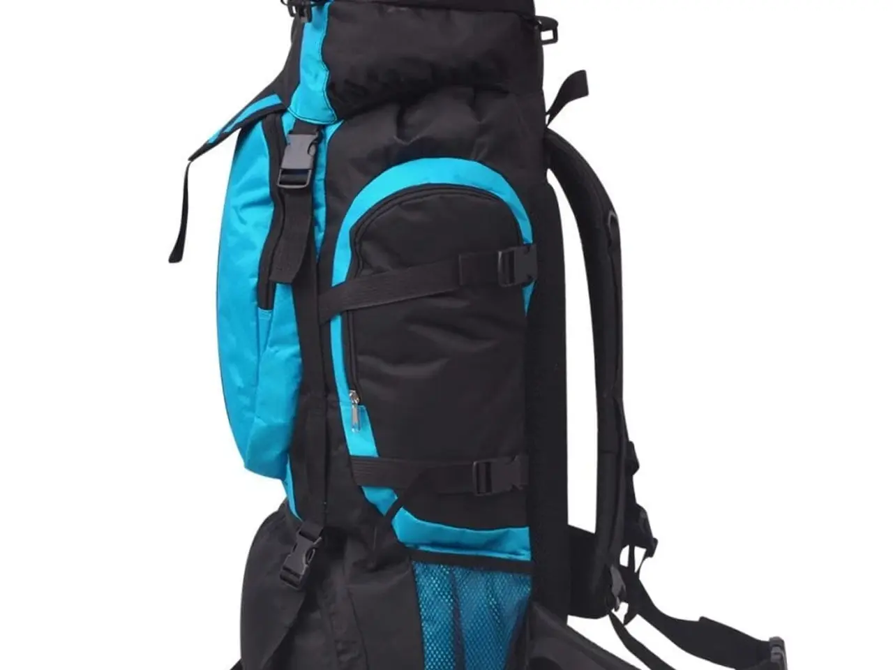 Billede 4 - Vandrerygsæk 75 l XXL - sort og blå