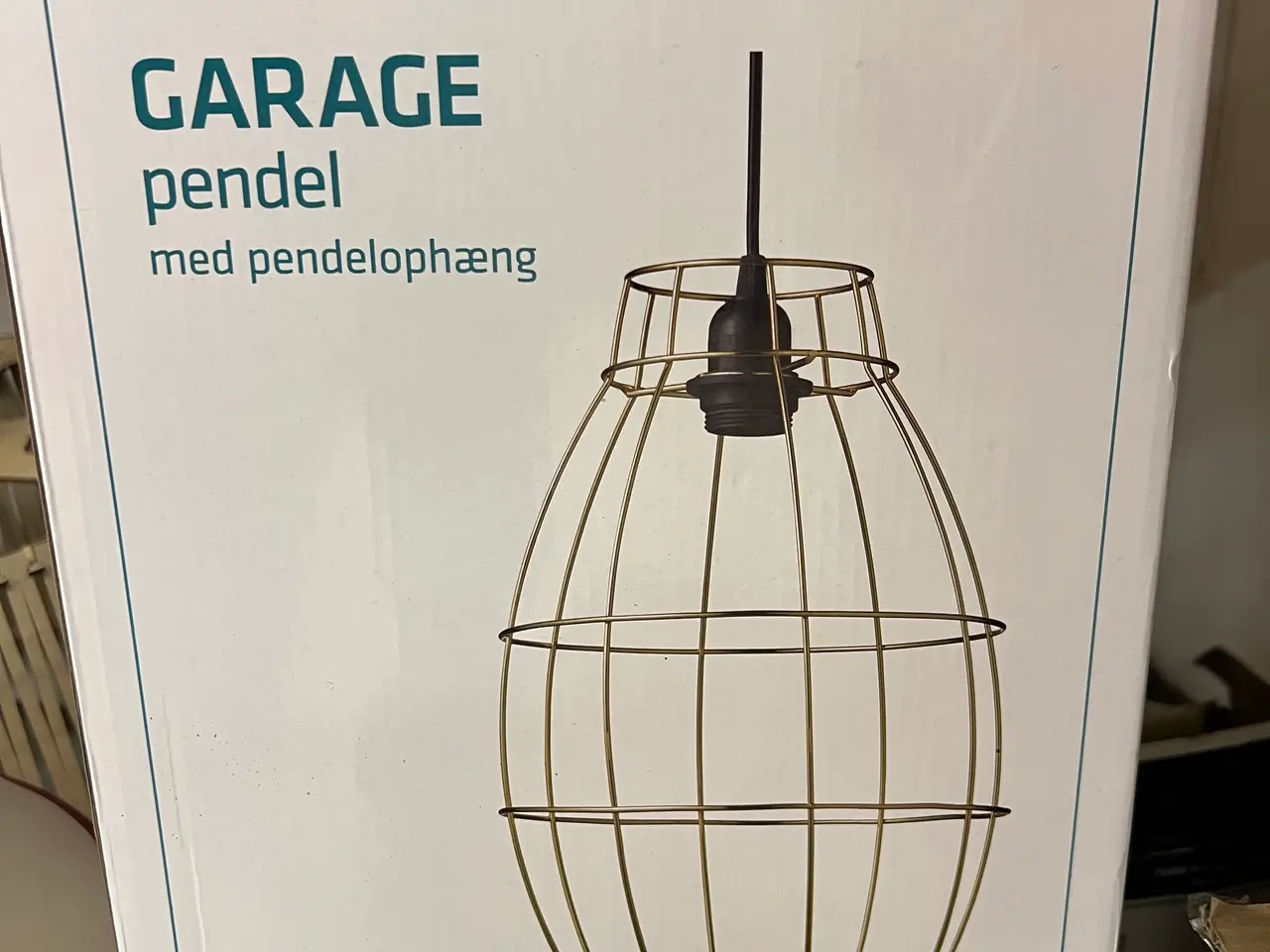 Billede 1 - Ny Messingfarvet Lampe fra Nielsen Light. 