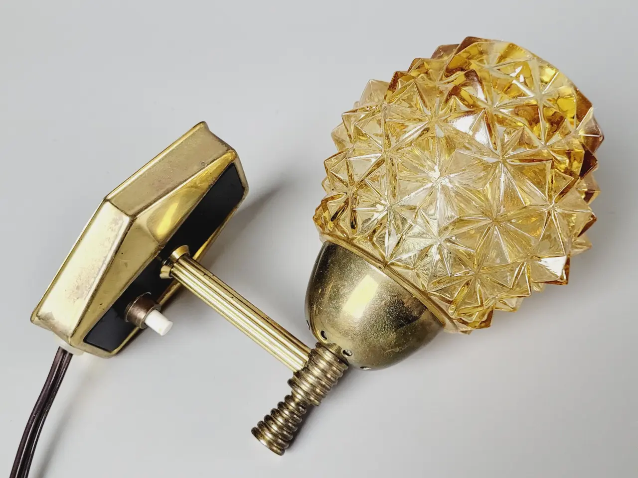 Billede 1 - ⭐️· Vintage væglampe - Art deco/retro stil