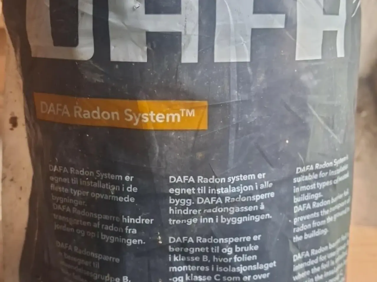 Billede 2 - Defa radonspærre