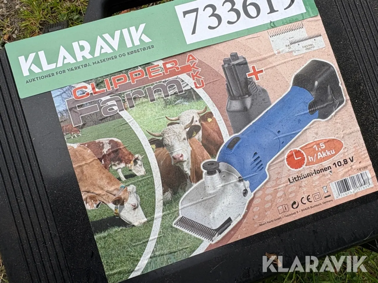 Billede 2 - Kreaturklipper Akku farm clipper