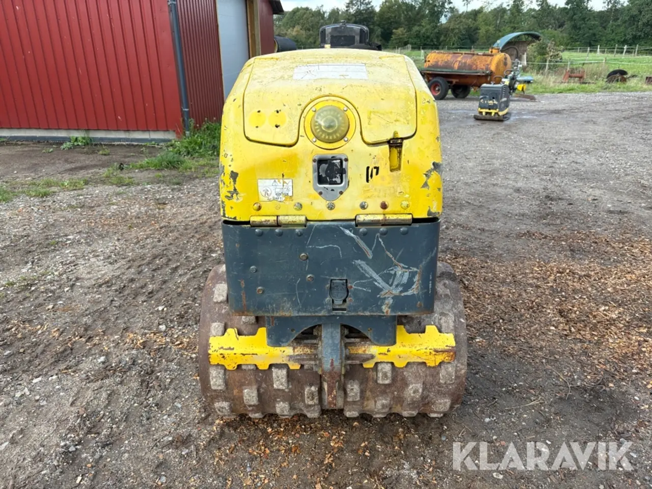 Billede 2 - Råjordskompaktor Wacker Neuson RT 82-SC2 - fjernstyret tandem-/grøftevalse