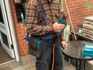 Pyntegrønt el saks makita 2 stk