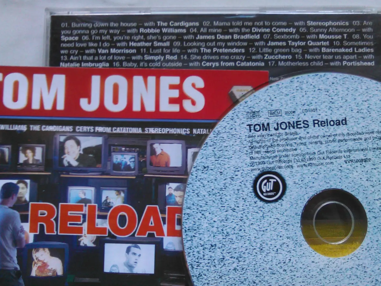 Billede 1 - Tom Jones: Reload (1999 