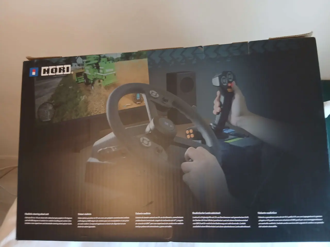 Billede 9 - hori rat og pedaler til farming simulator