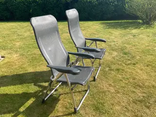2 stk Crespo campingstole sælges