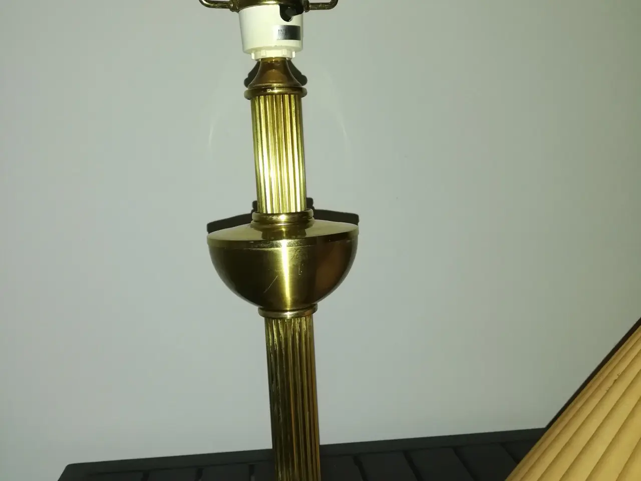 Billede 2 - Messing lampe