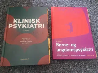 Psykiatri bøger til salg!