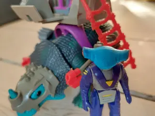 Dino-Riders - Monoclonius med Mako-figur