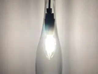 Lampe pendel af glas