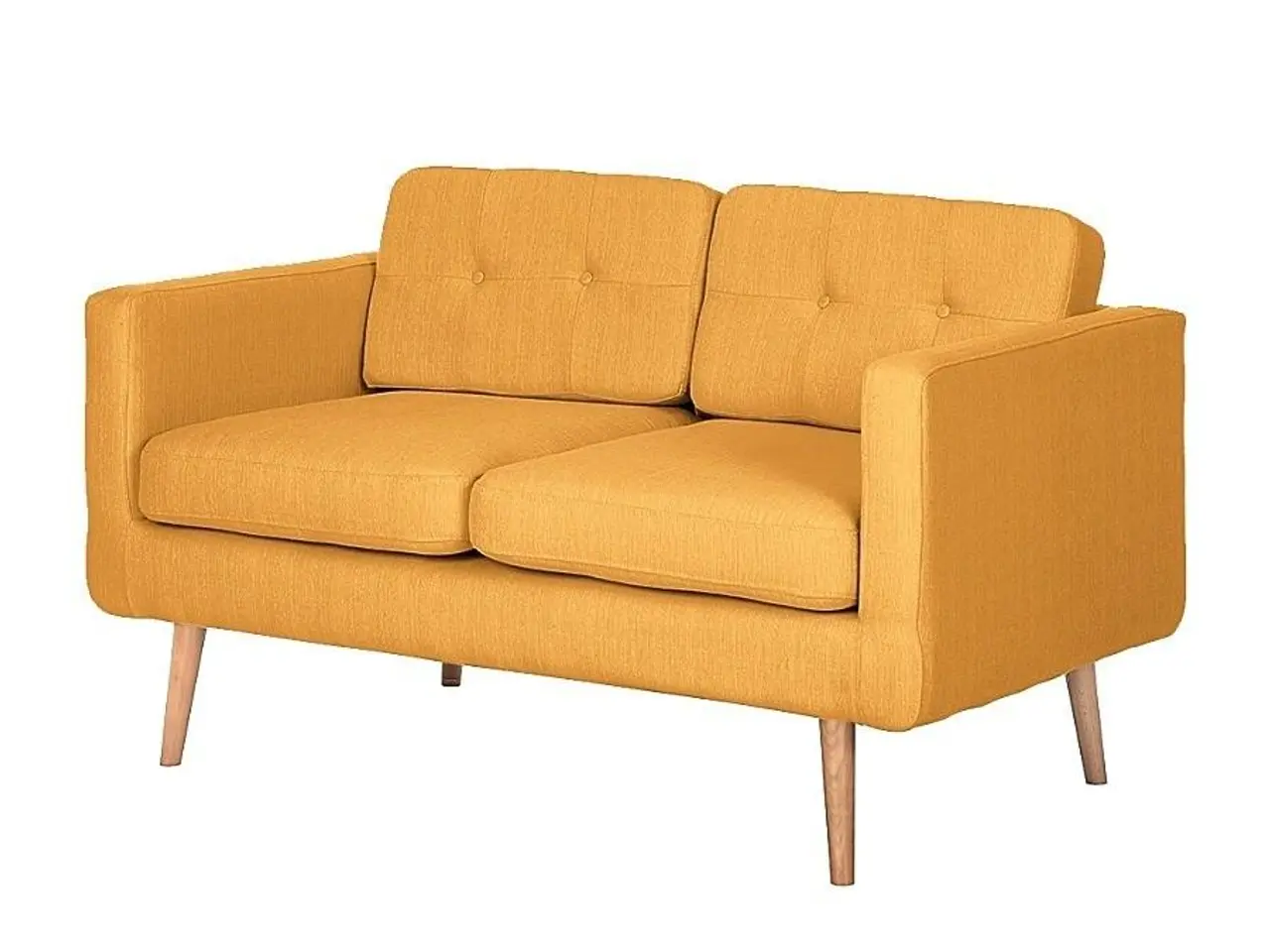 Billede 2 - Novelty 2-personers sofa - gul Inari 41
