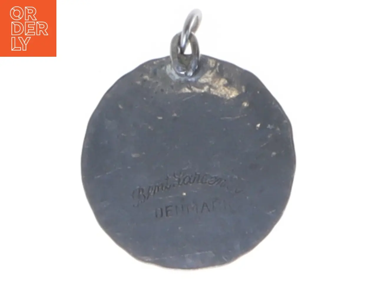 Billede 2 - Vintage vedhæng med lyslilla sten fra Bjørn H. Denmark (str. 3 cm)