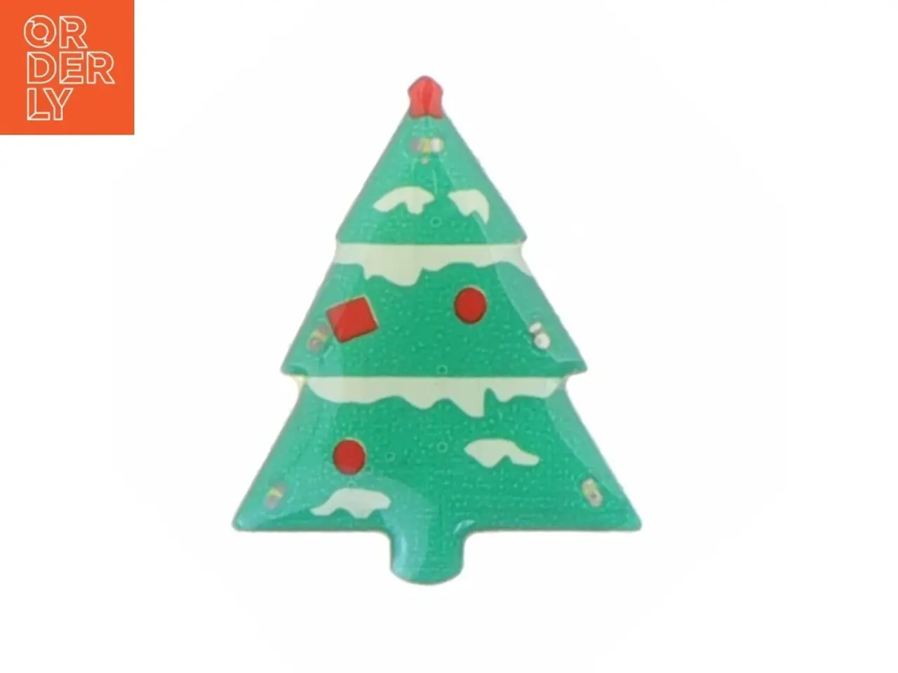 Billede 1 - Juletræs magnet (str. 3,3 x 2,7 cm)