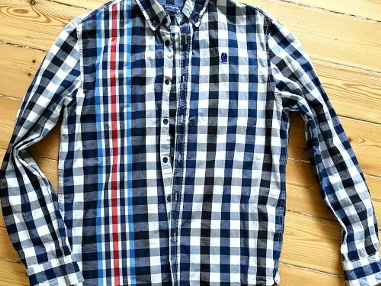 Billede 1 - Desigual herreskjorte med store tern