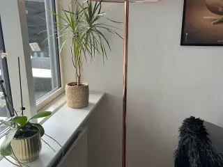 Kobber farvet lampe