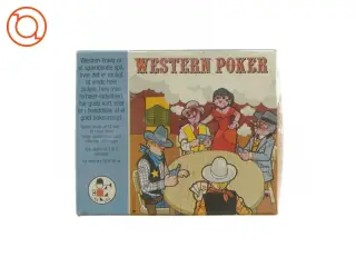 Western Poker spillekort (str. 13 x 10 cm)