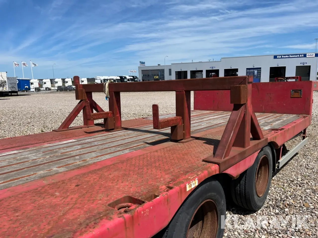 Billede 12 - Maskintrailer Trailerpartner 3-akslet