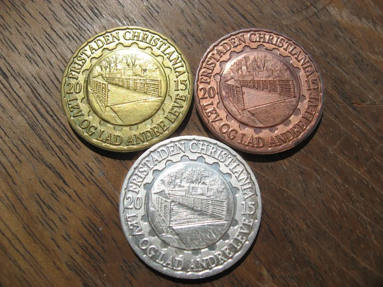 Billede 1 - Smuk Christiania LØN sæt 2015 komplet