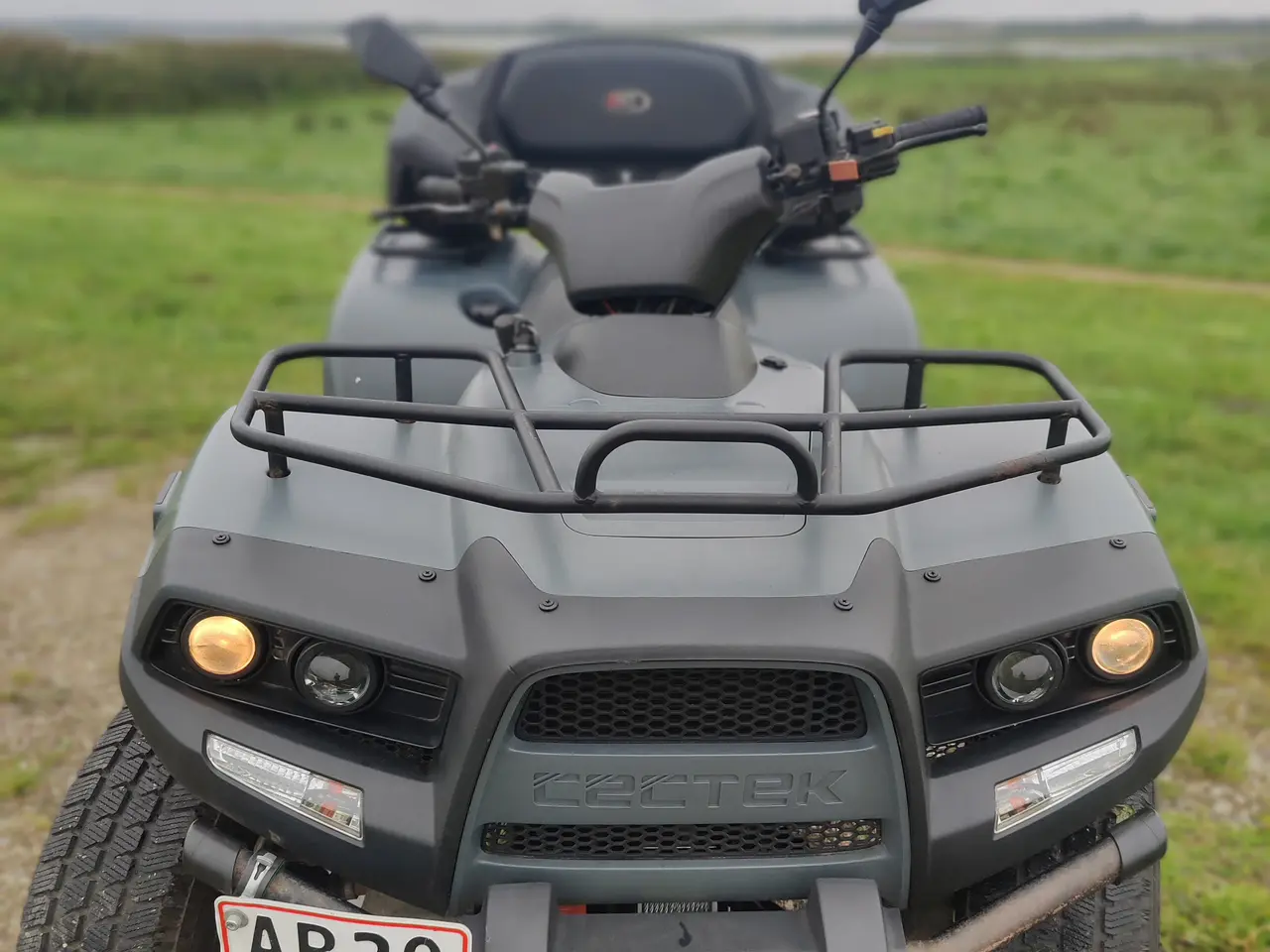 Billede 10 - Flot Cectek Gladiator 500 4x4 ATV på bilplader