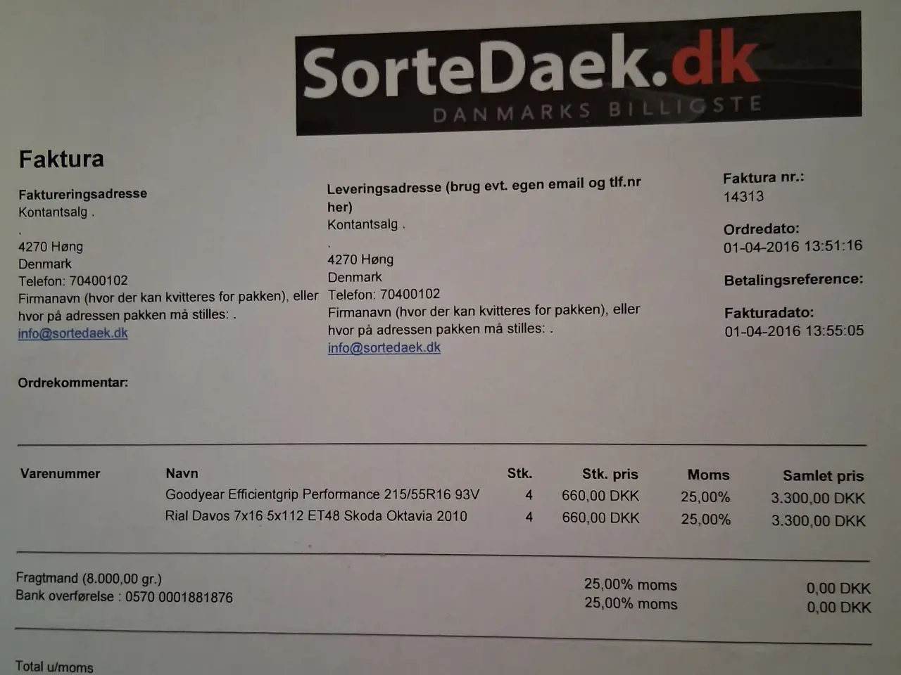 Billede 2 - dæk på fælge