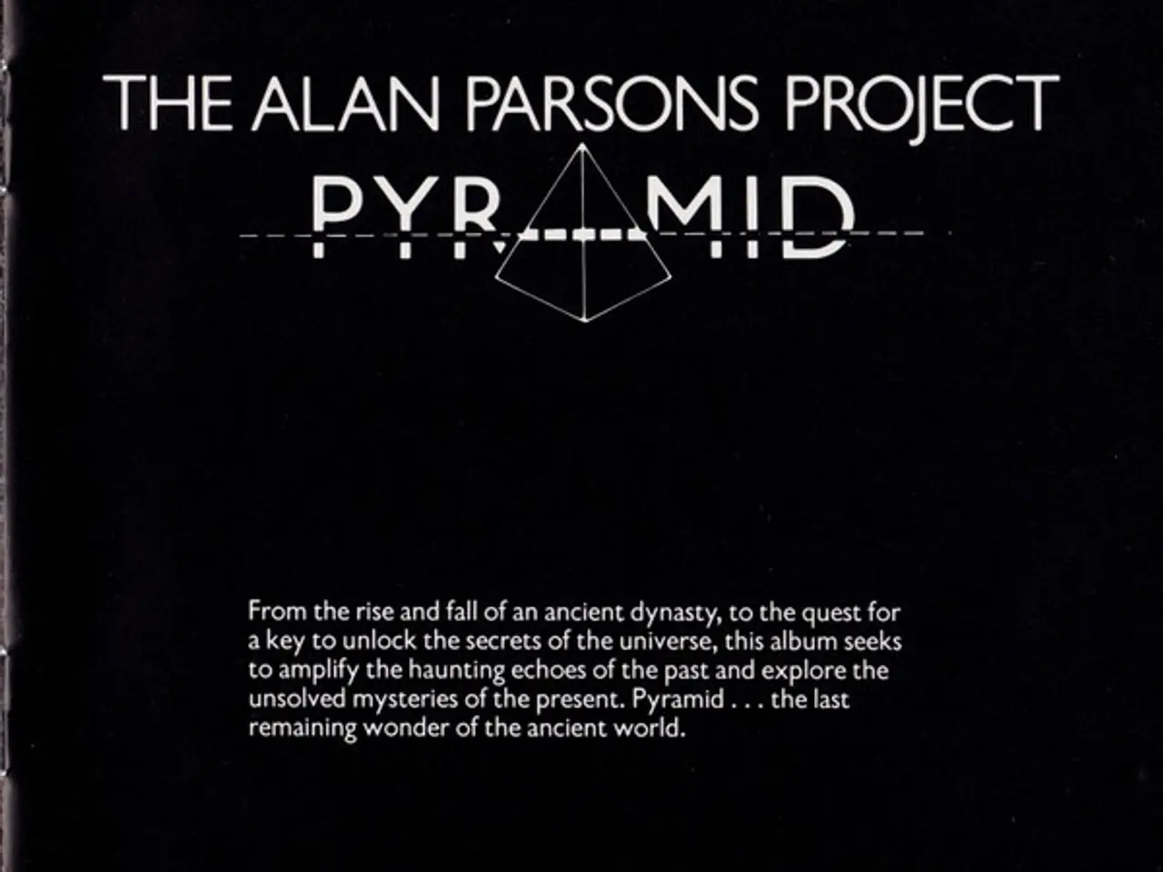 Billede 7 - The Alan Parsons Project – Pyramid – CD