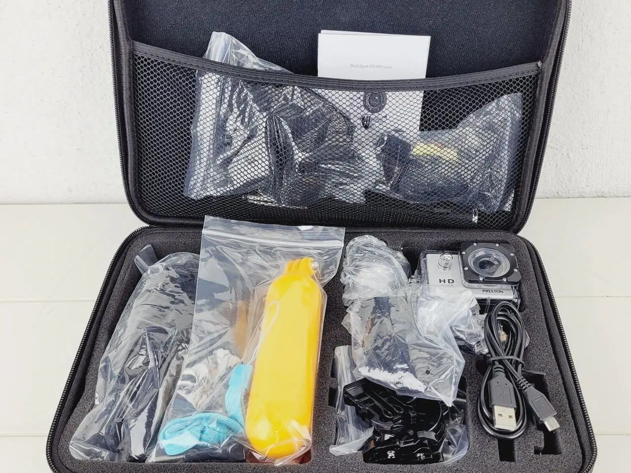 Billede 7 - ⭐️- Prixton DV609 Multisport Videokamera + 13-delt