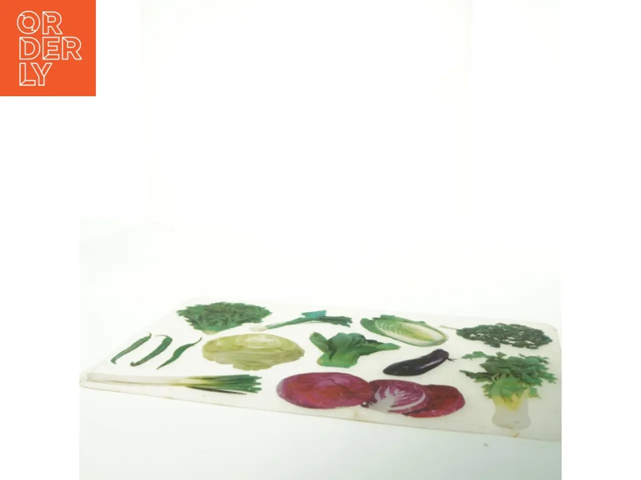 Billede 3 - Plastik skærebræt til grøntsager (str. 43x30 cm)