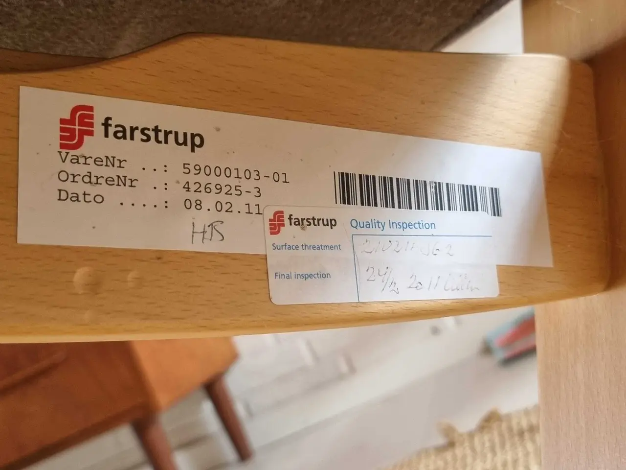 Billede 7 - Farstrup lænestol 