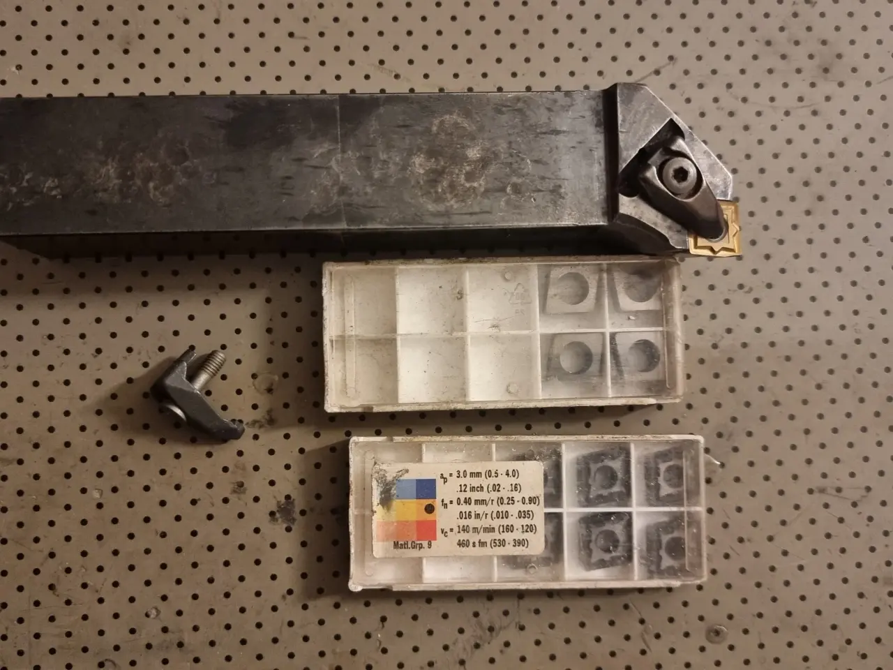 Billede 1 - 32x32mm SECO drejestål / platterholder