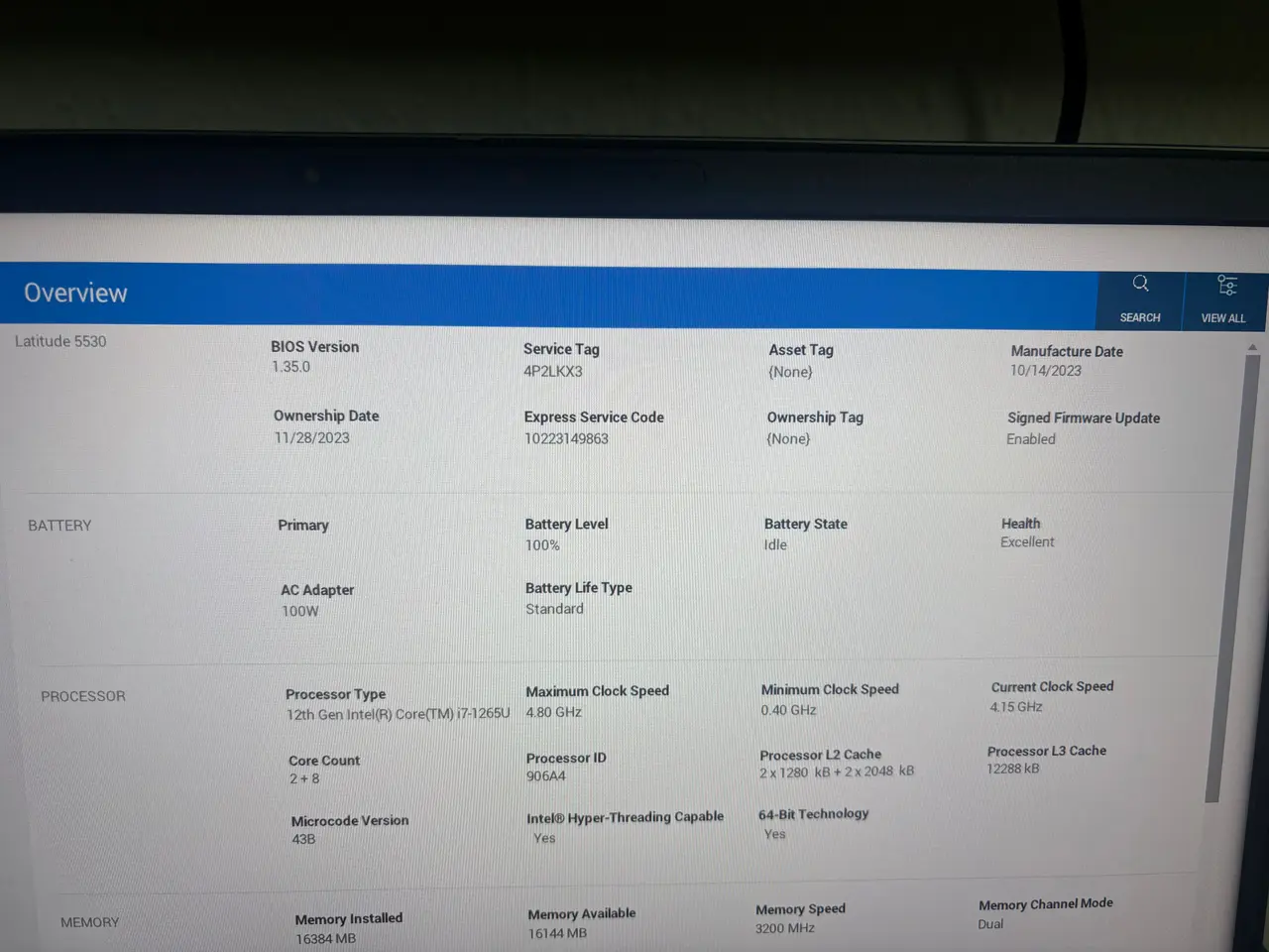 Billede 6 - Overskrift: Kraftig Dell Latitude 5530 (15,6") – i