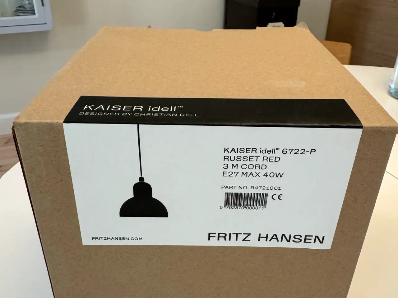Billede 3 - Ubrugt Fritz Hansen Kaiser Idell 6722-P