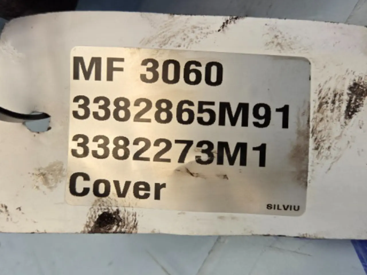 Billede 14 - Massey Ferguson 3060 Dæksel 3382865M91
