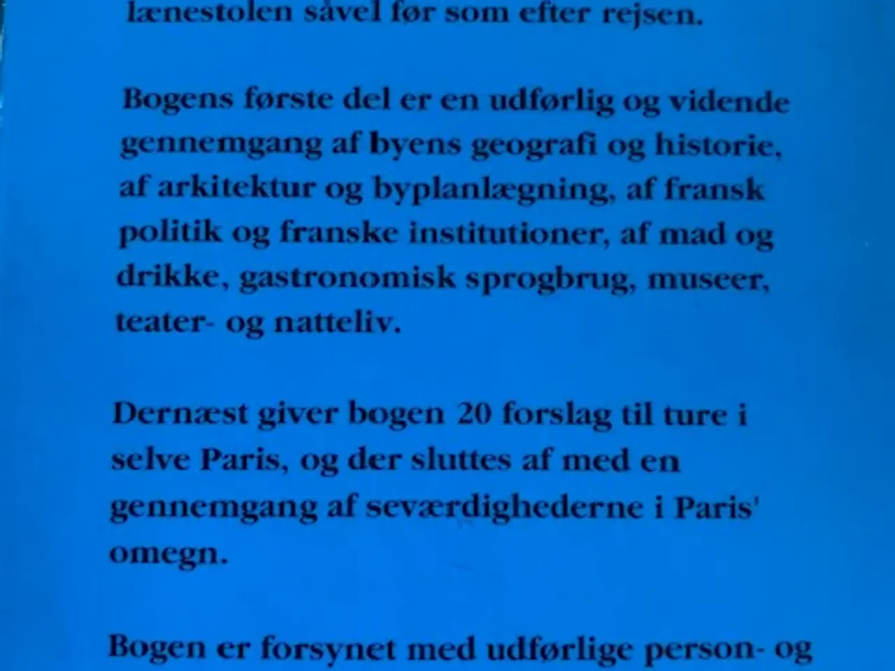 Billede 3 - Paris - "byernes by" - en anderledes bog om Paris