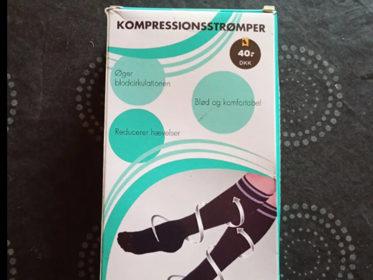Billede 1 - Kompressionsstrømper - Str. 37/40