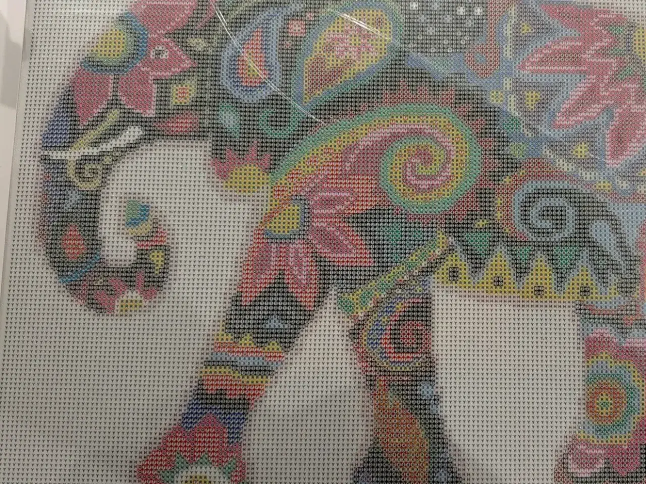 Billede 1 - Diamond Art elefant