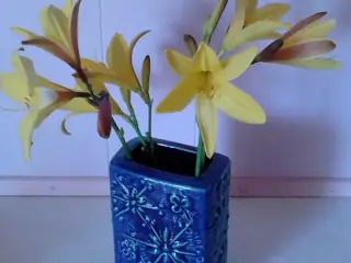 Blå vase W.Germany 263-15