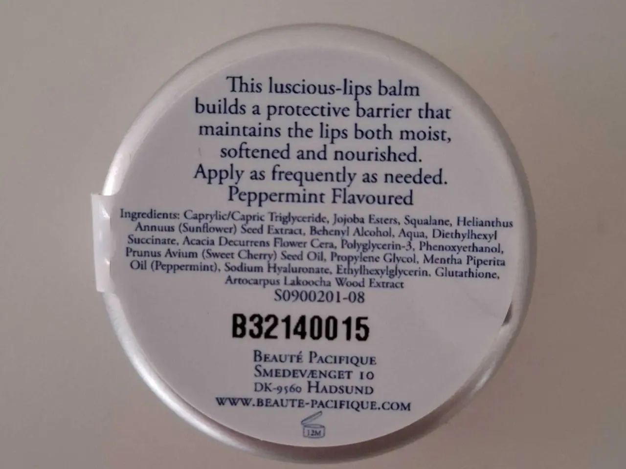 Billede 2 - Ny Beauté Pacifique Cherry-Luscious Lip Balm 15 ml