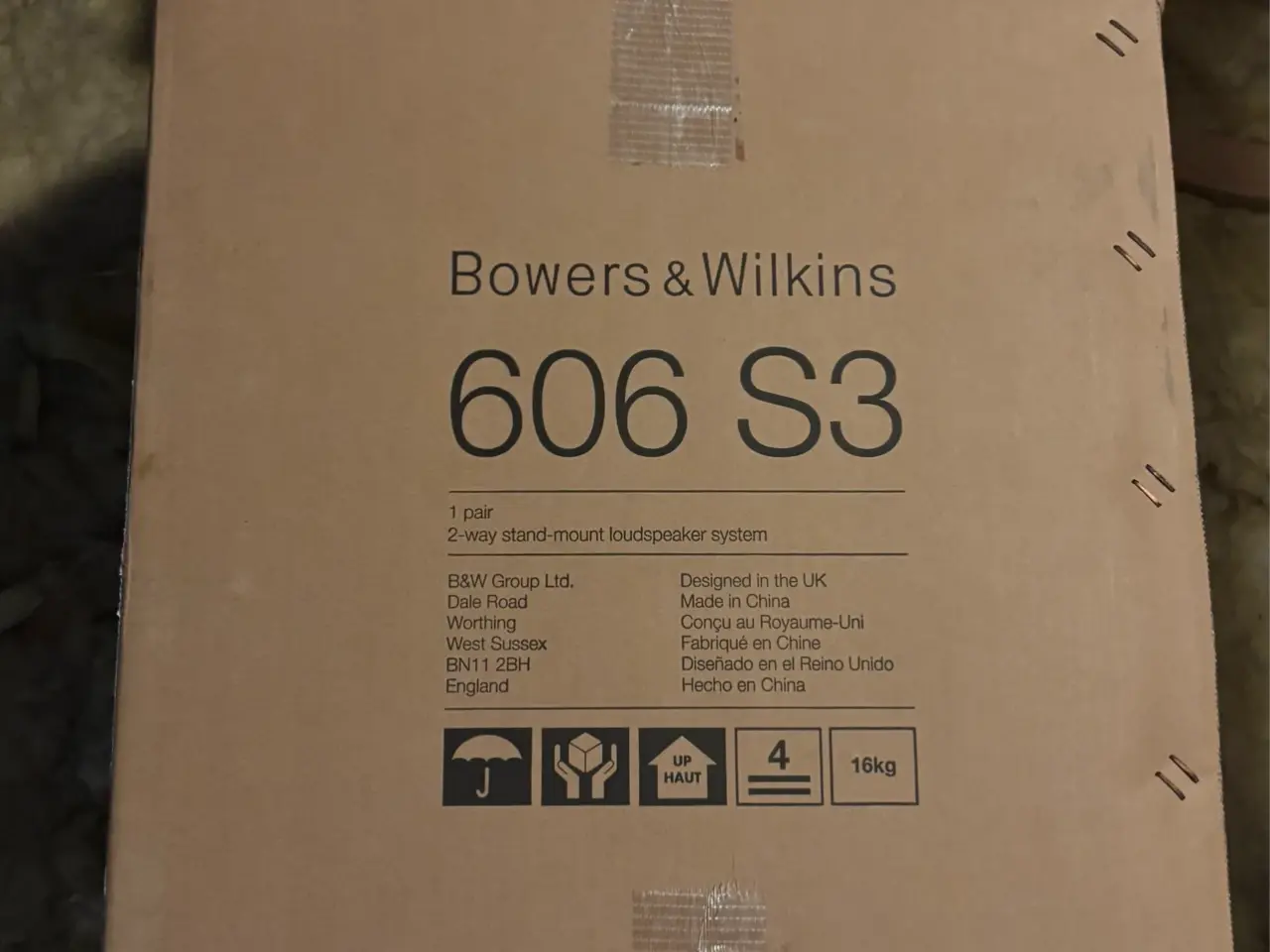 Billede 15 - Bowers & Wilkins 606 S3 – sort + originale stander