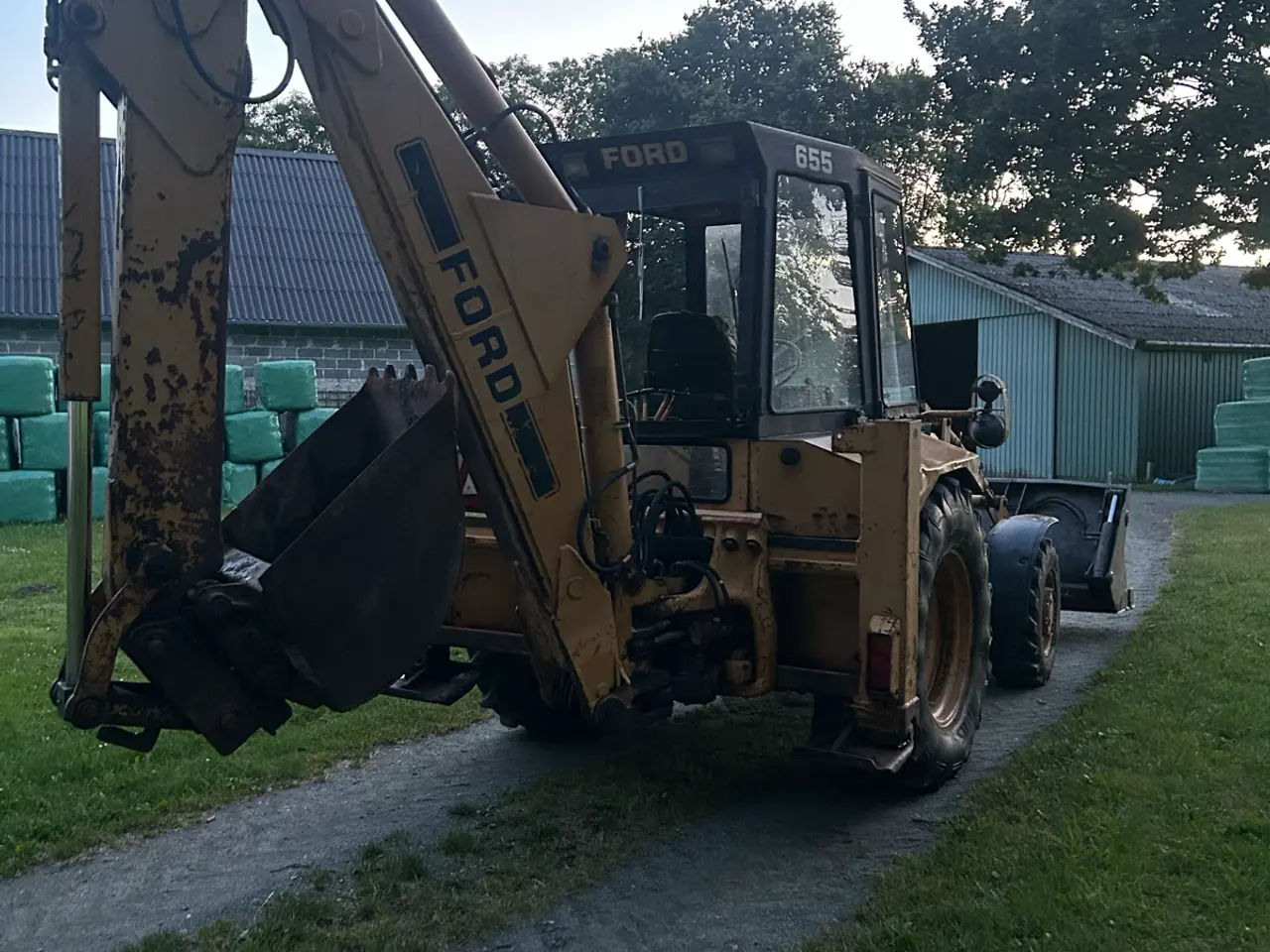 Billede 3 - Ford 655 Rendegraver