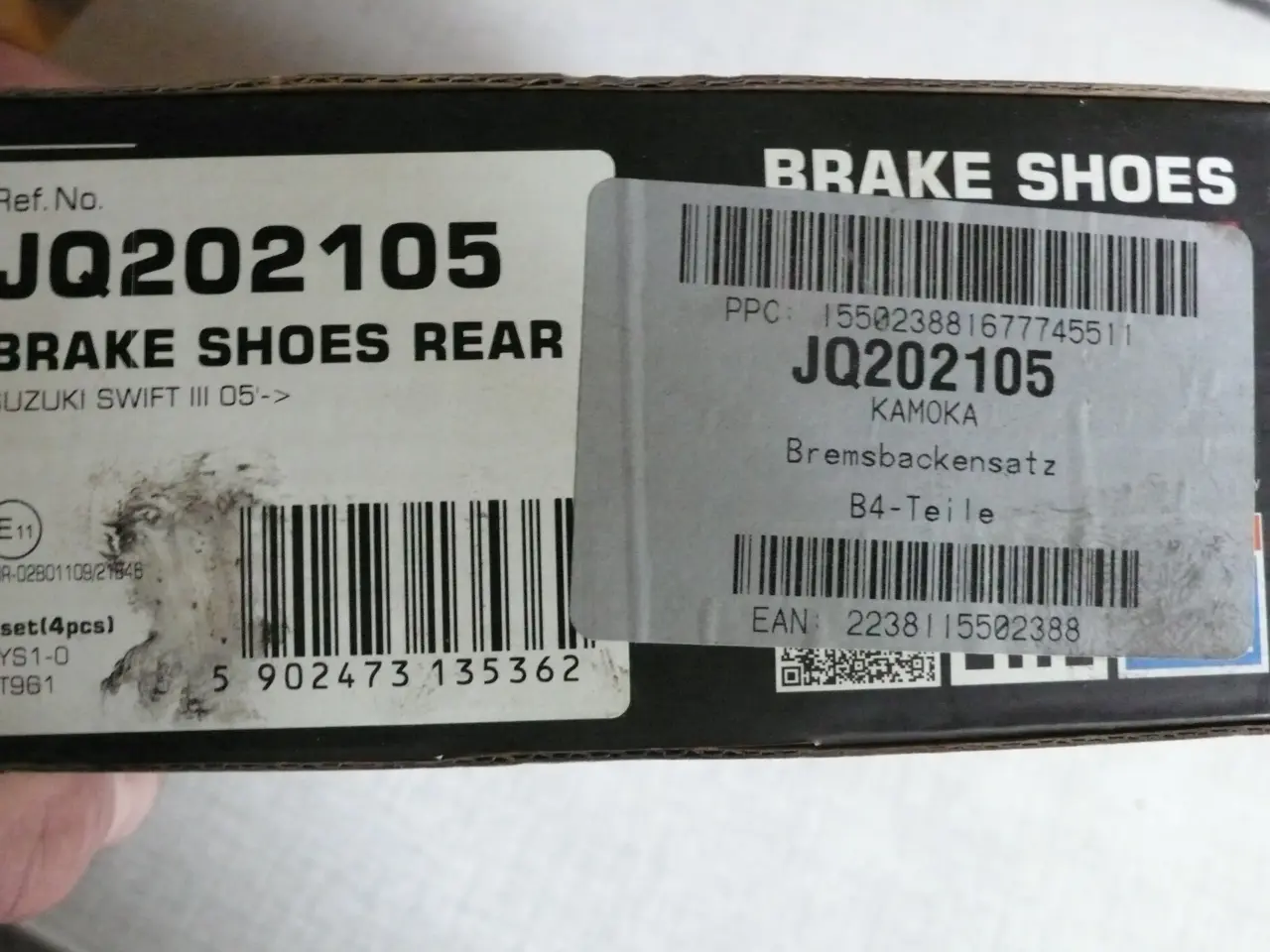Billede 2 - bremse bakker suzuki svift
