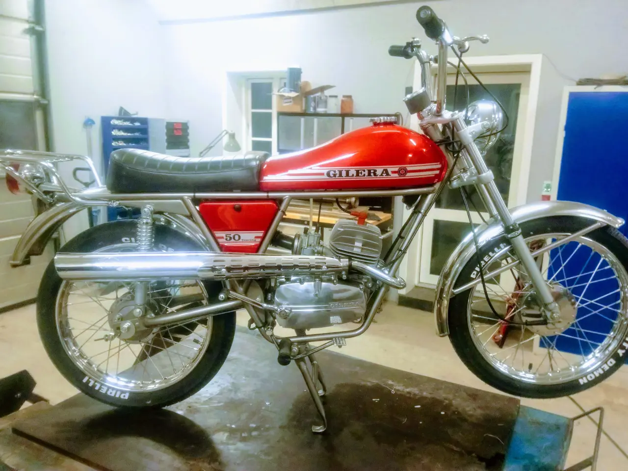 Billede 1 - KØBES Gilera touring