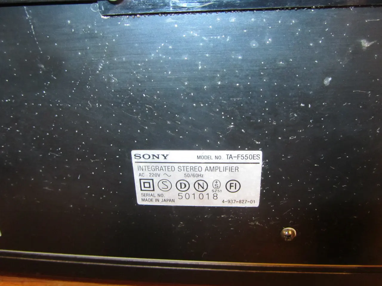 Billede 9 - HIGH QUALITY SONY TA-F550ES 2X80W RMS