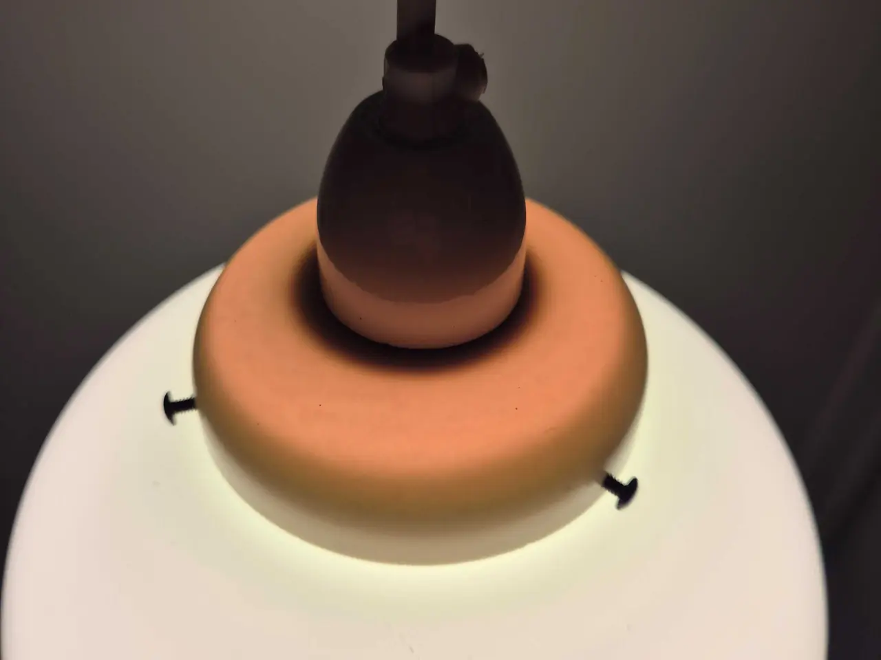 Billede 15 - Den smukkeste retrolampe i grønt glas