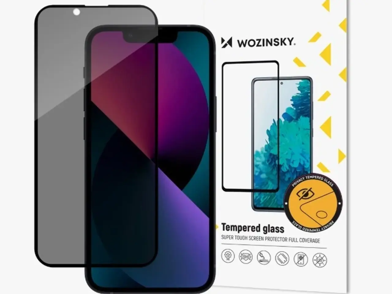 Billede 1 - Wozinsky Privacy skærmbeskyttelse til iPhone 13 Pro/13/14/16e/17e