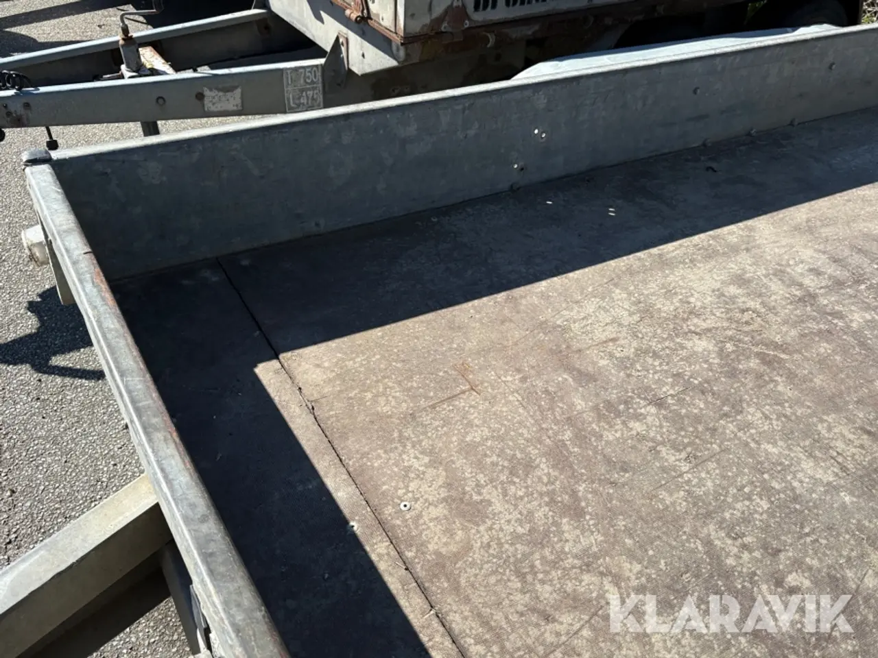 Billede 7 - Maskintrailer Brenderup 1503 med tip-funktion