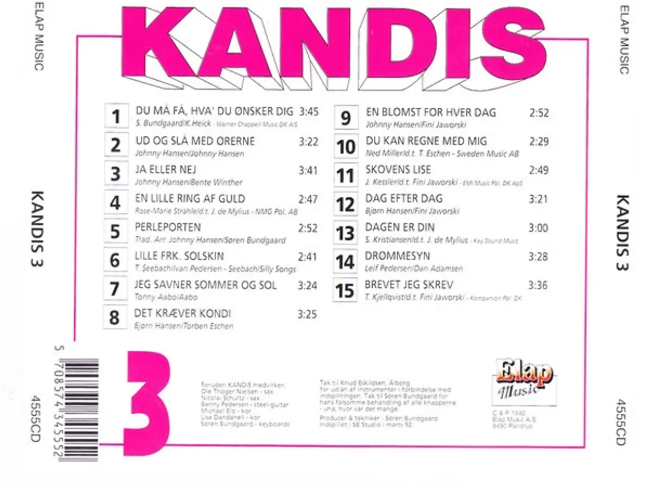 Billede 2 - Kandis – 3 – CD