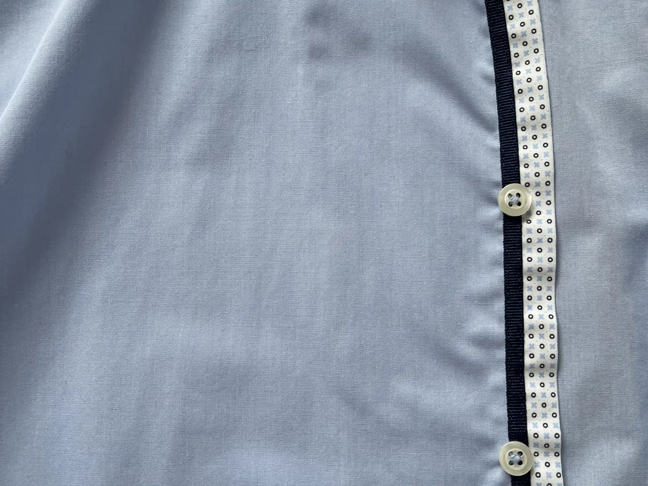 Billede 1 - Flot lyseblå Eterna skjorte str. 40 - slim fit