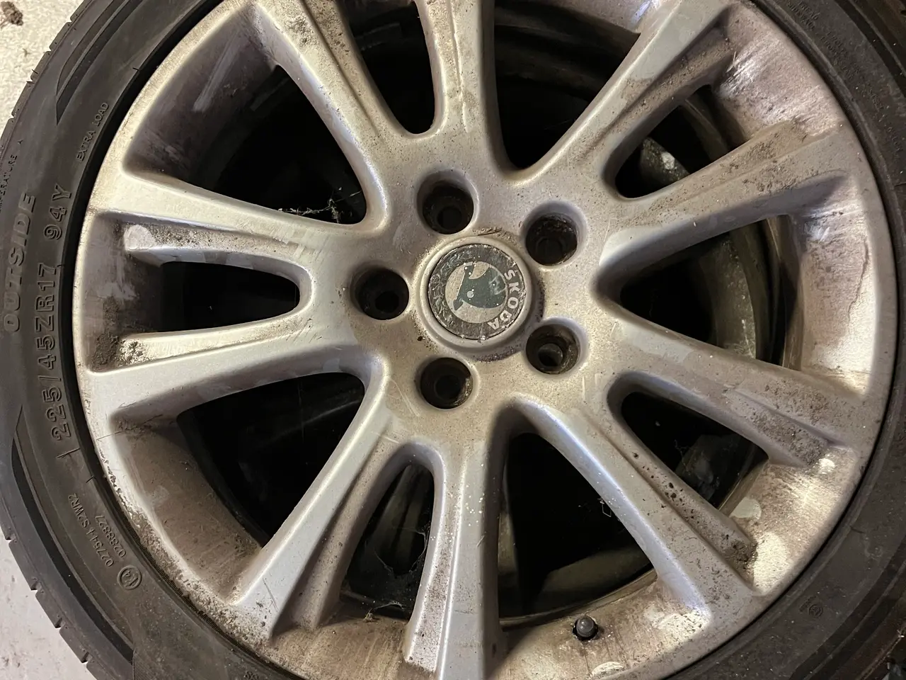 Billede 1 - Alu-fælge til Skoda