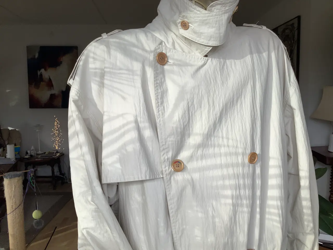 Billede 4 - Original flot fejlfri 80er frakke , 