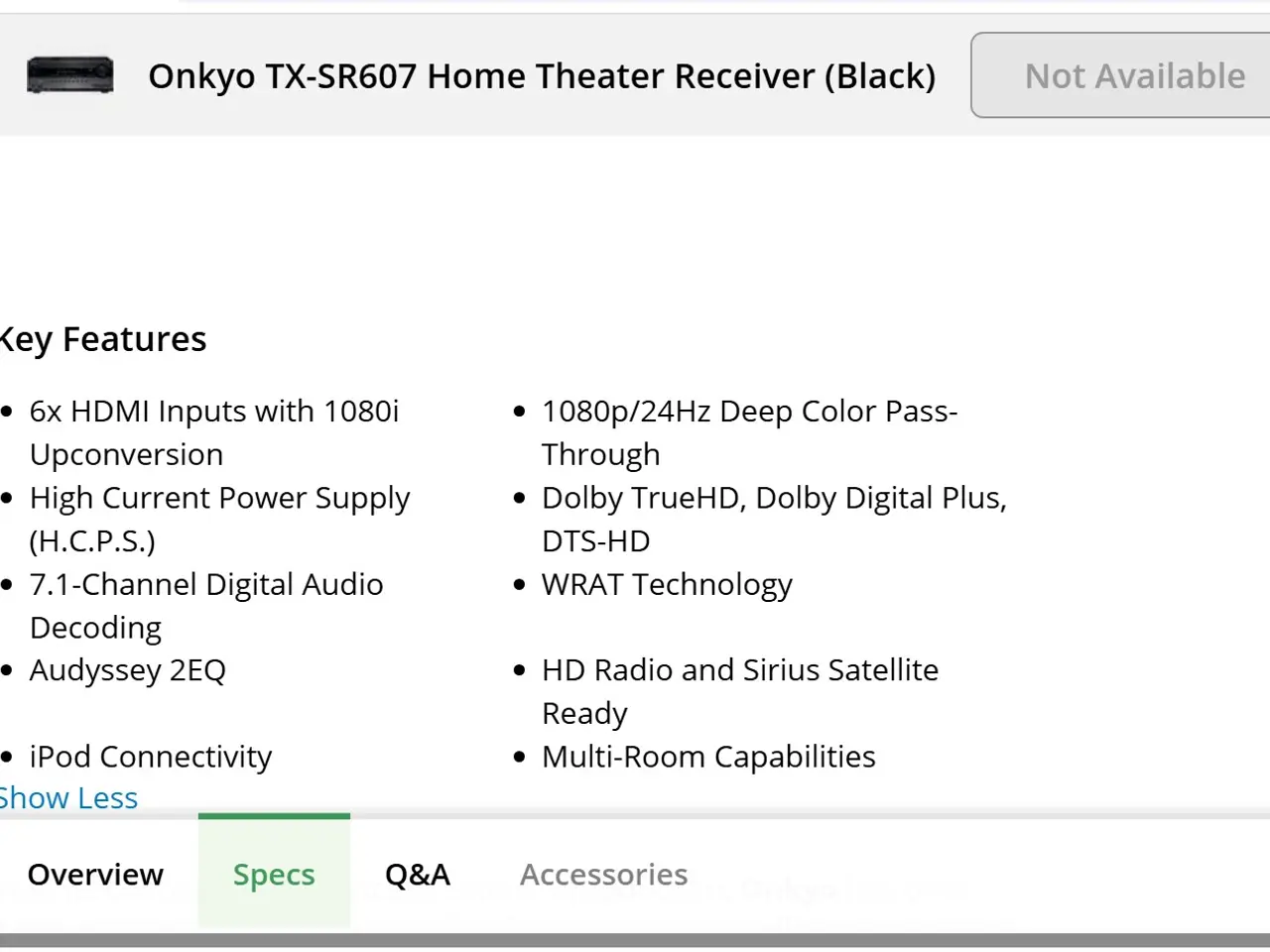 Billede 8 - ONKYO TX-SR607- 7.2 channel + Dali Suite højtalere